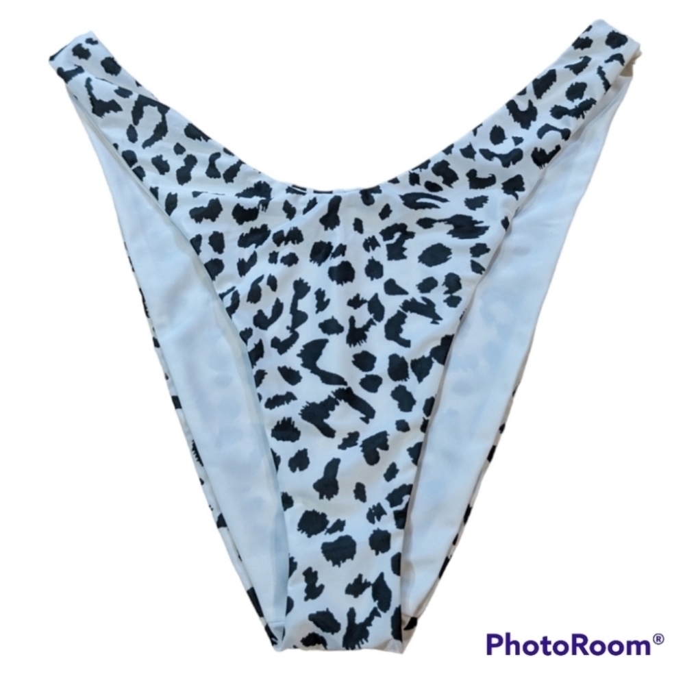Aerie Leopard Print Cheekier Bikini Bottom sz XXL NWOT